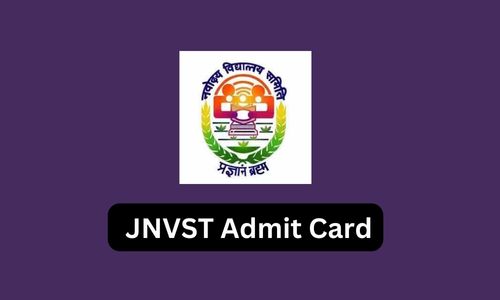 JNVST Admit Card