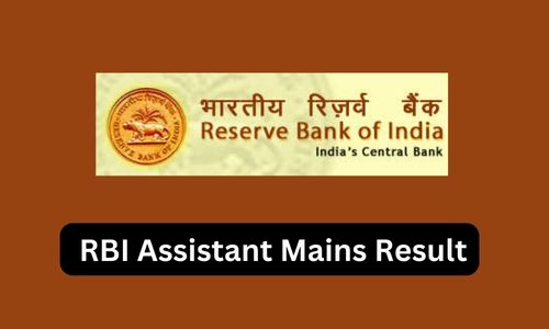 RBI Assistant Mains Result
