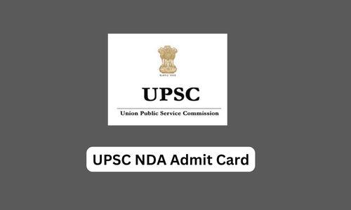 UPSC NDA Admit Card